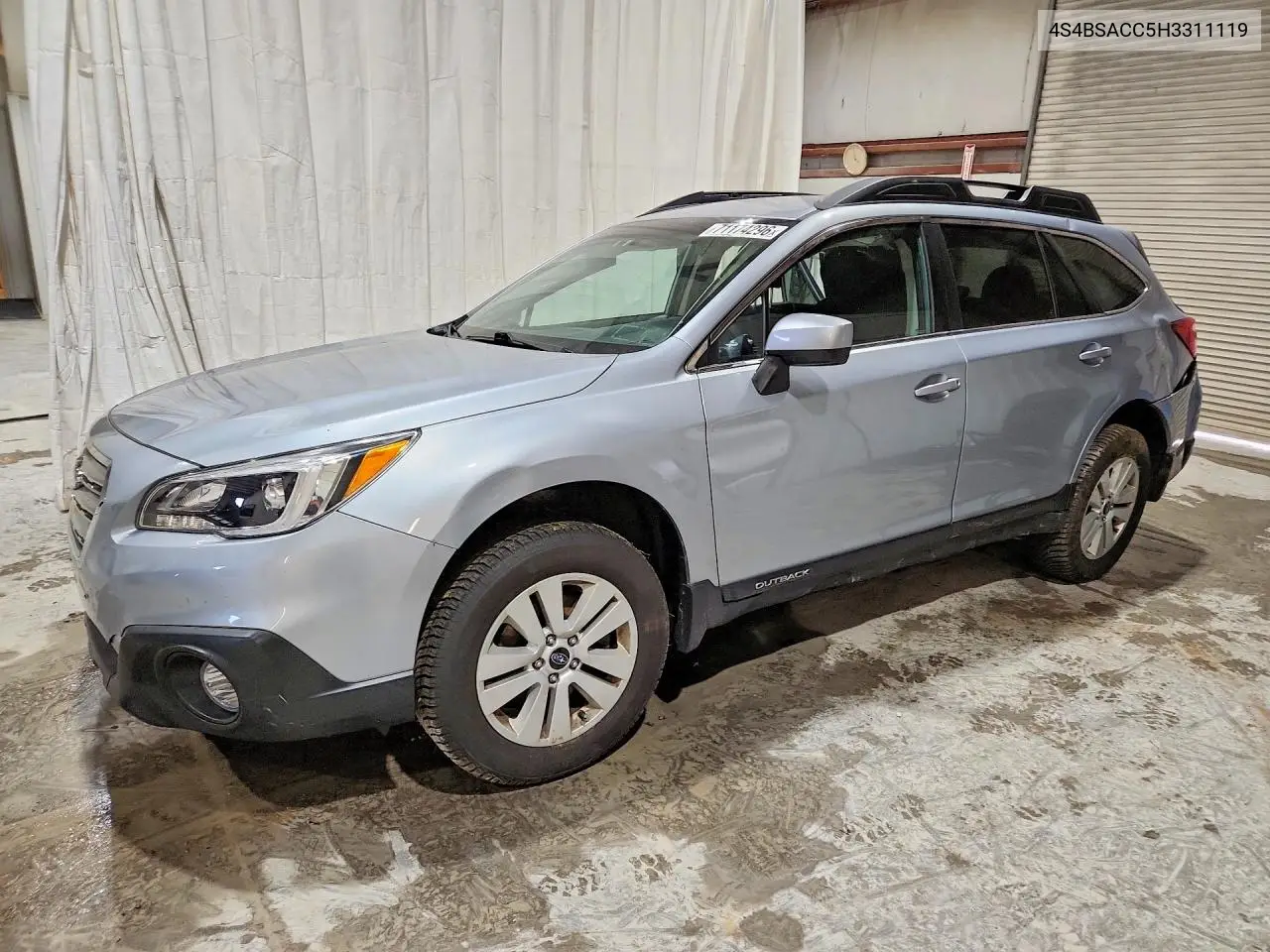 SUBARU OUTBACK 2017, VIN 4S4BSACC5H3311119