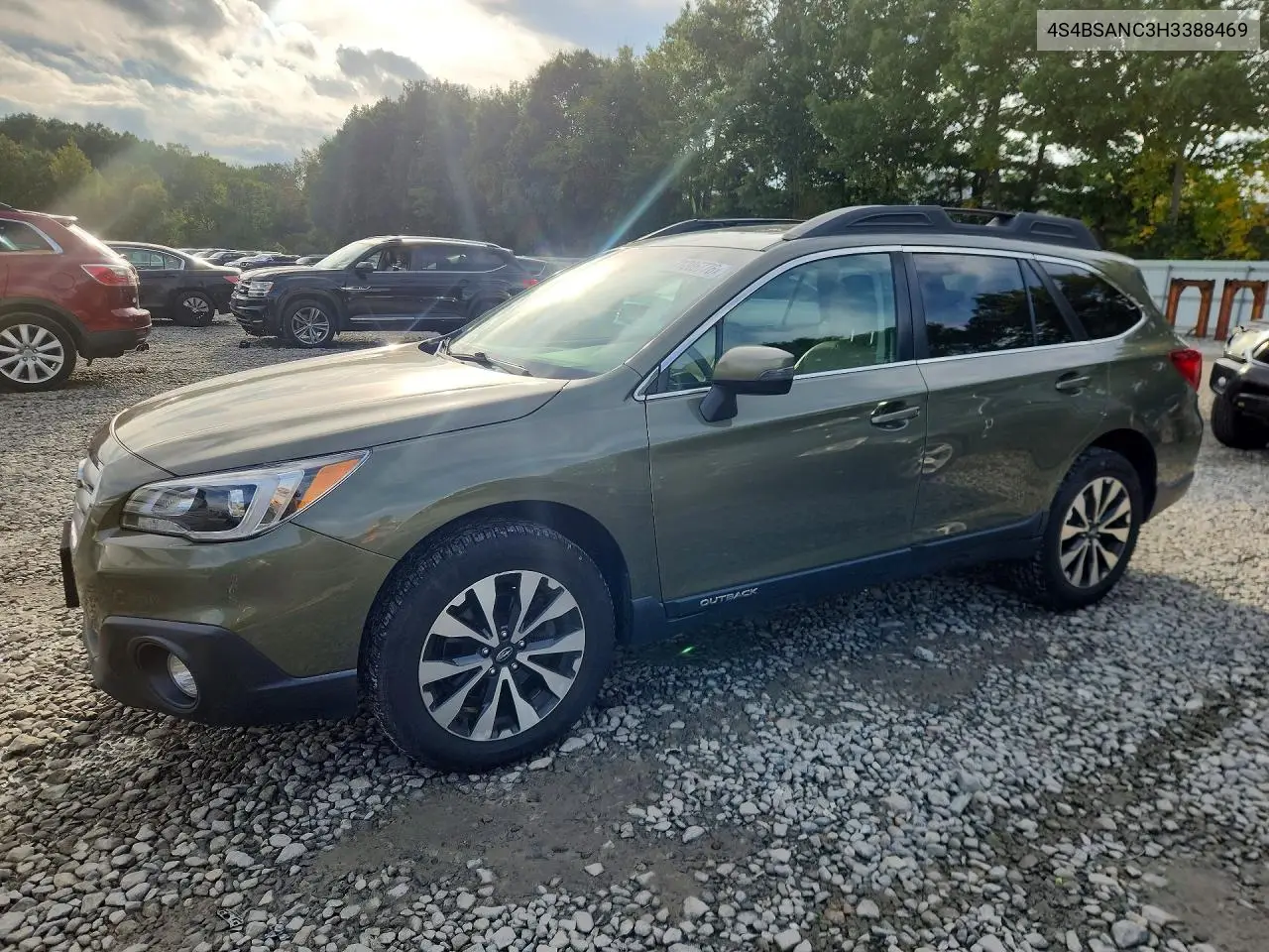 SUBARU OUTBACK 2017, VIN 4S4BSANC3H3388469