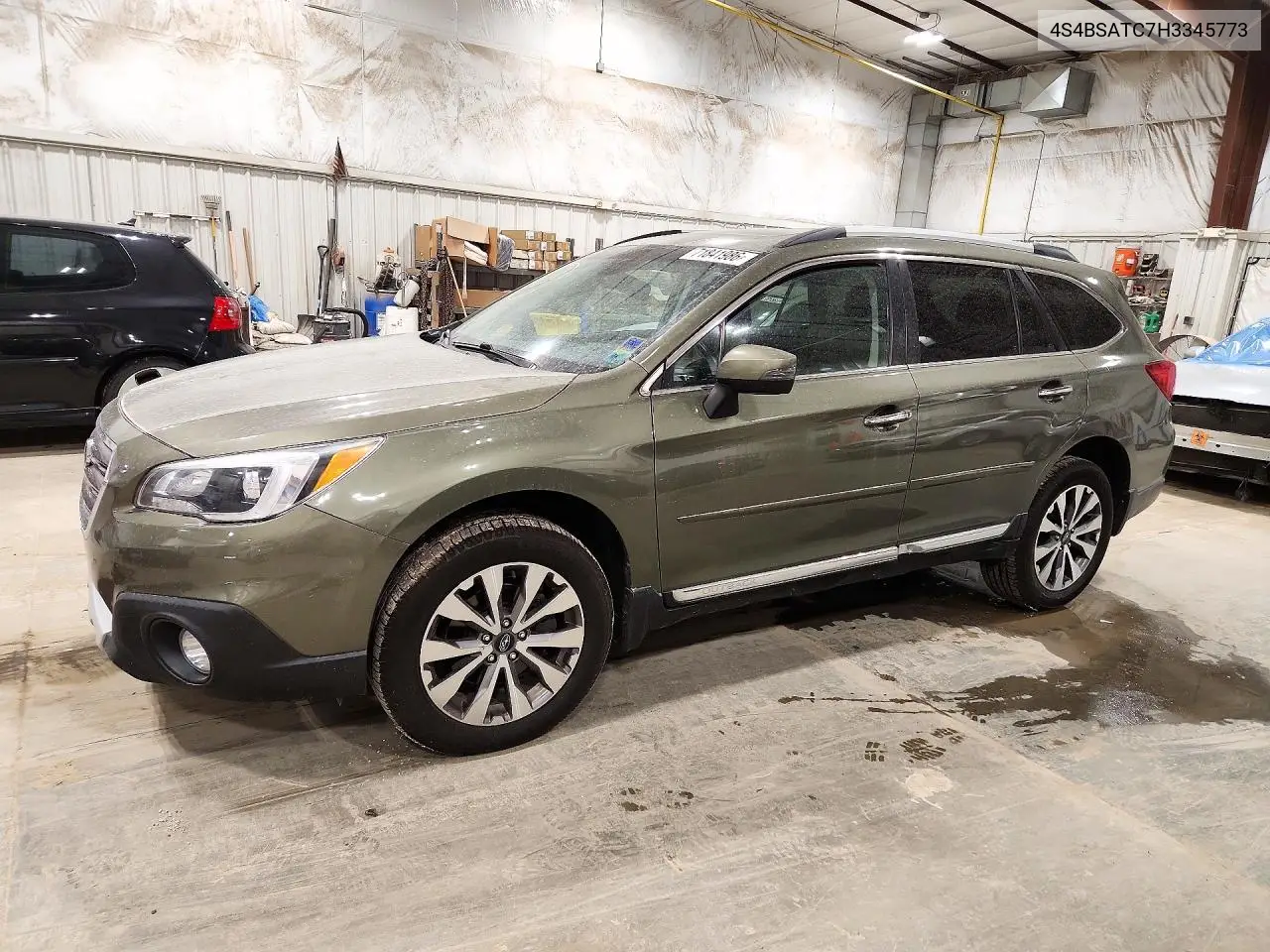 SUBARU OUTBACK 2017, VIN 4S4BSATC7H3345773