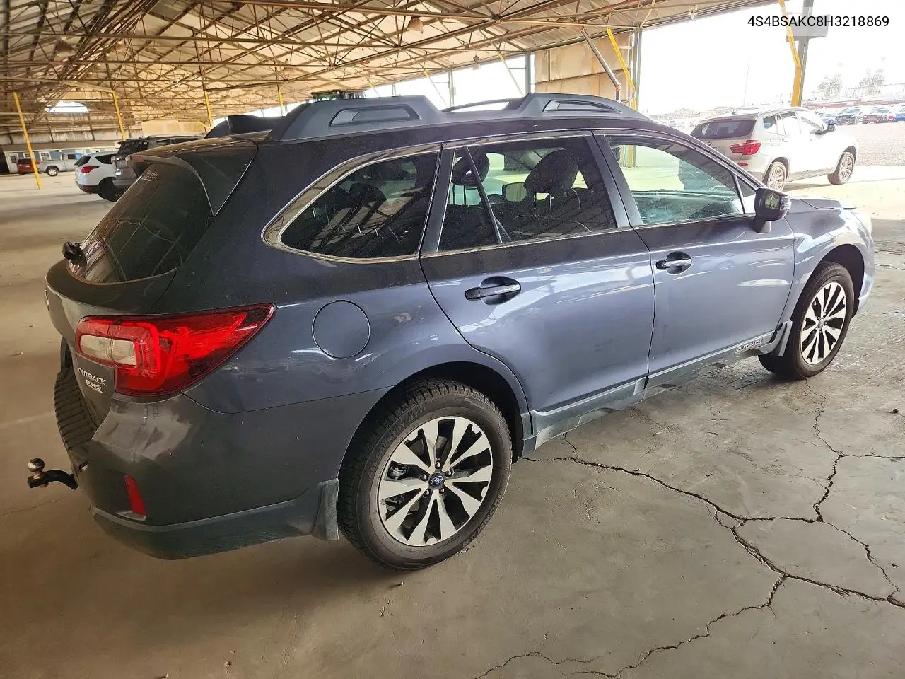 2017 SUBARU OUTBACK VIN 4S4BSAKC8H3218869 — фото 3