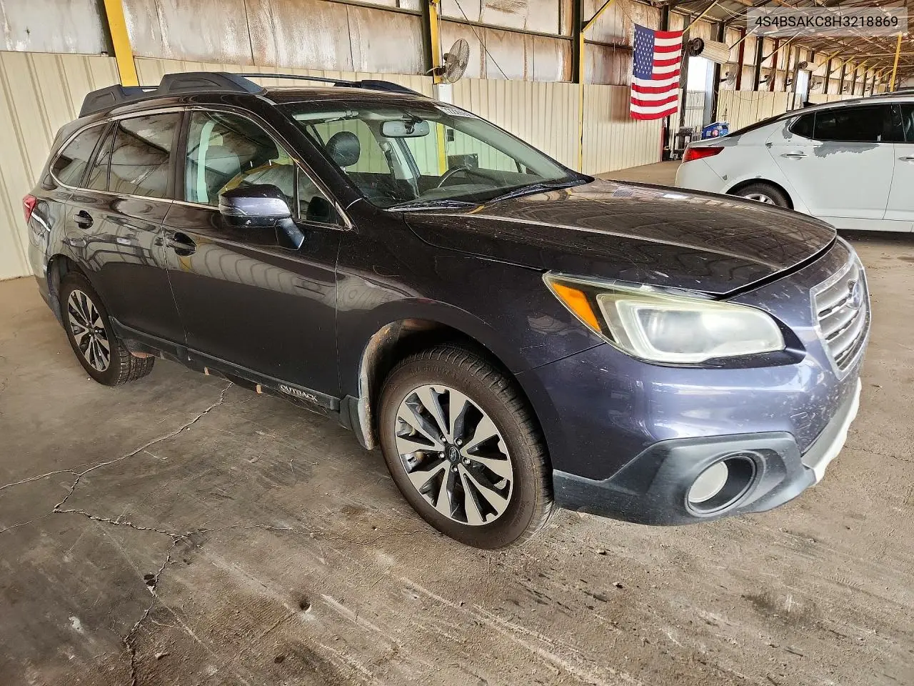 2017 SUBARU OUTBACK VIN 4S4BSAKC8H3218869 — фото 4
