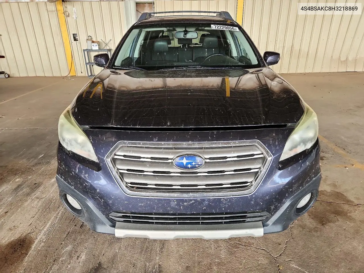 2017 SUBARU OUTBACK VIN 4S4BSAKC8H3218869 — фото 5