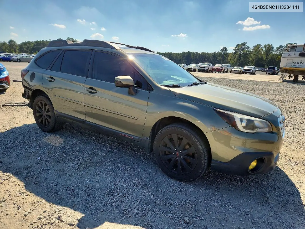2017 SUBARU OUTBACK VIN 4S4BSENC1H3234141 — фото 4