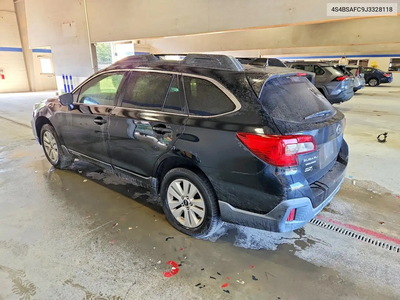 2018 SUBARU OUTBACK VIN 4S4BSAFC9J3328118 — фото 2