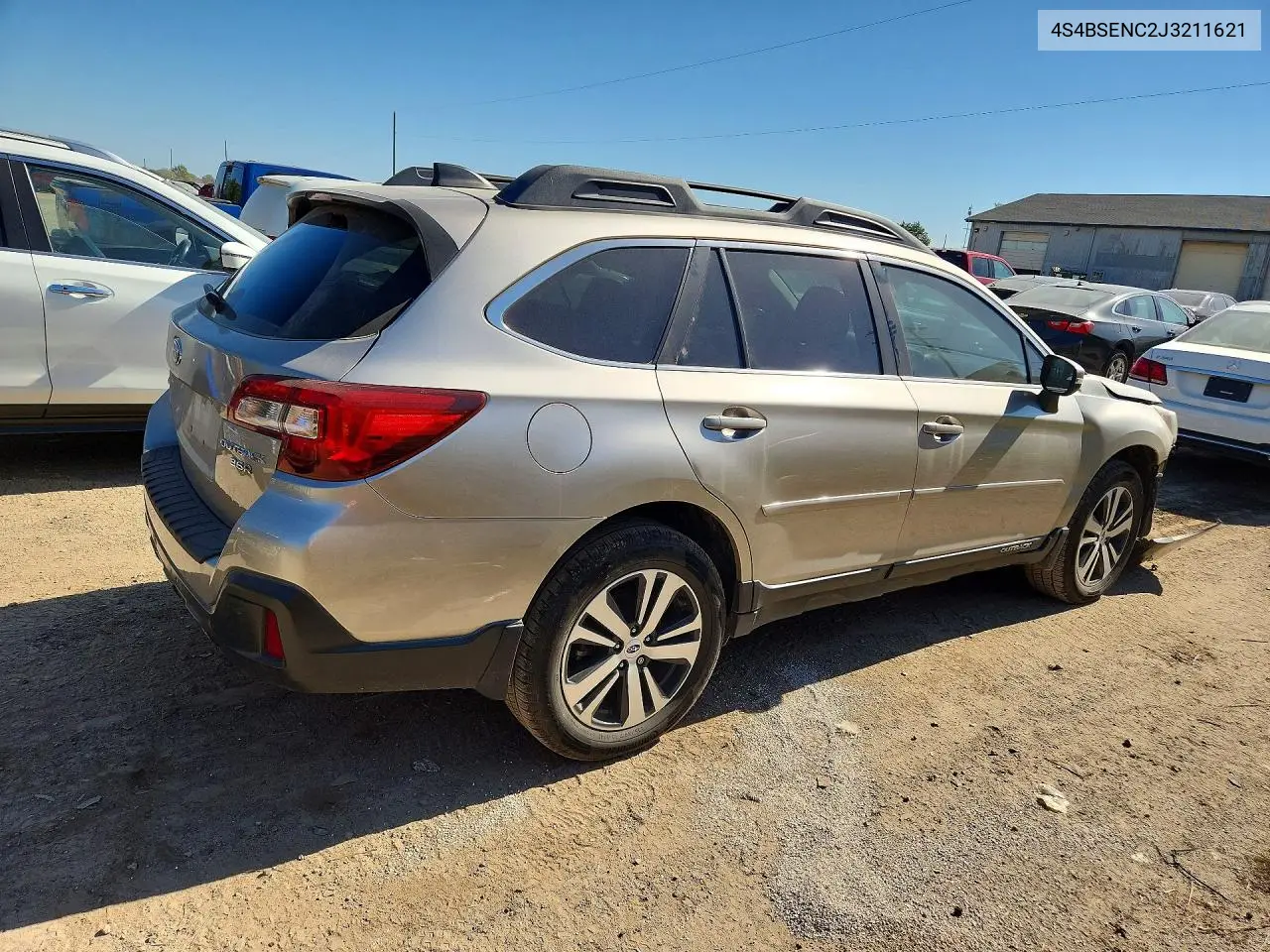 2018 SUBARU OUTBACK VIN 4S4BSENC2J3211621 — фото 3