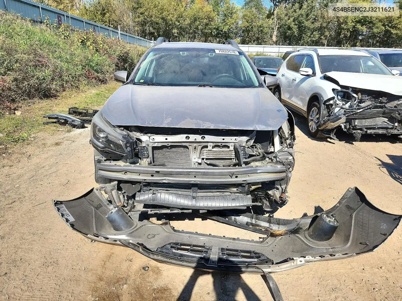 2018 SUBARU OUTBACK VIN 4S4BSENC2J3211621 — фото 5