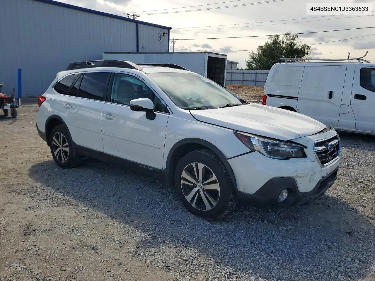 2018 SUBARU OUTBACK VIN 4S4BSENC1J3363633 — фото 4