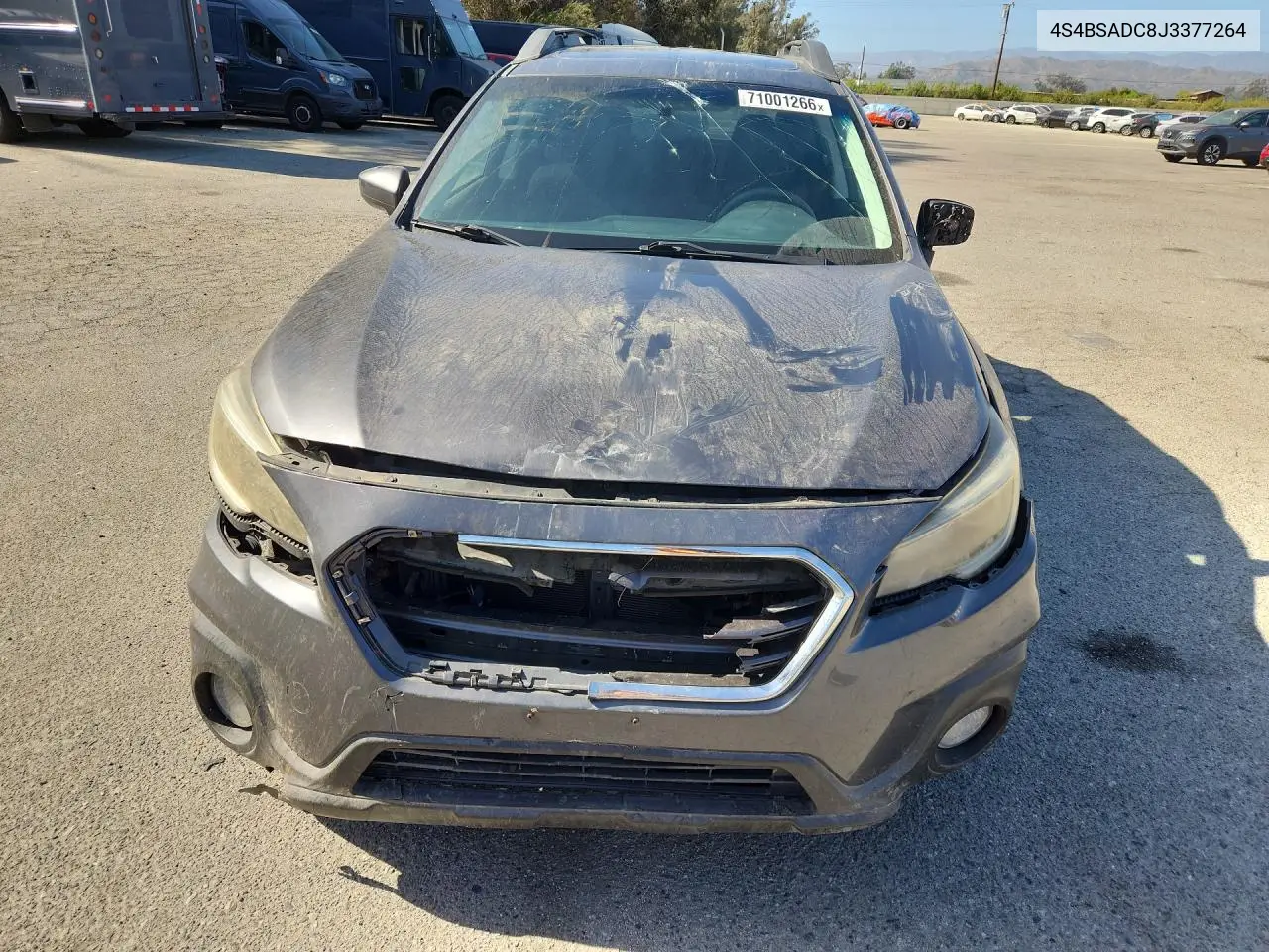 2018 SUBARU OUTBACK VIN 4S4BSADC8J3377264 — фото 5