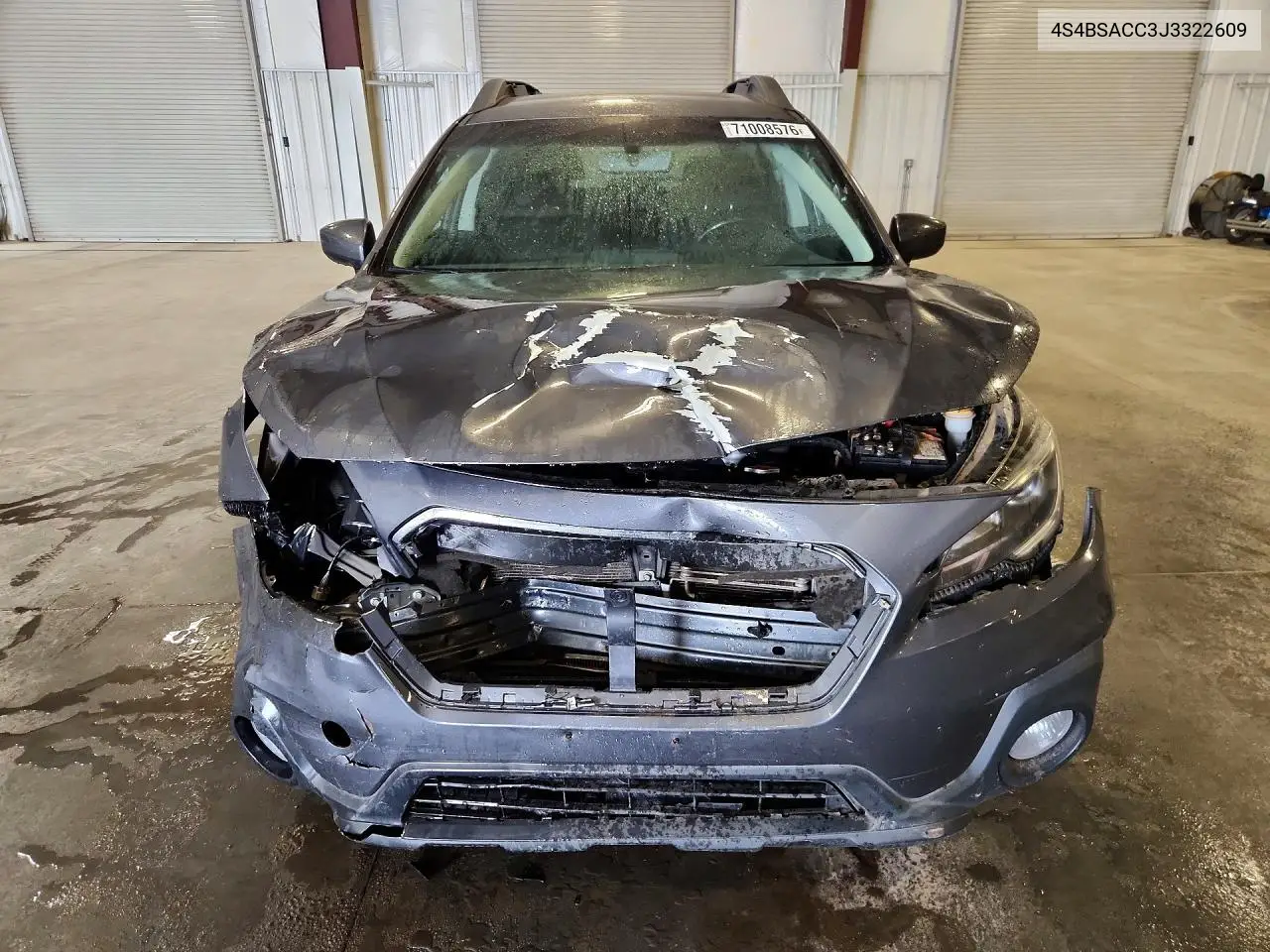 2018 SUBARU OUTBACK VIN 4S4BSACC3J3322609 — фото 5