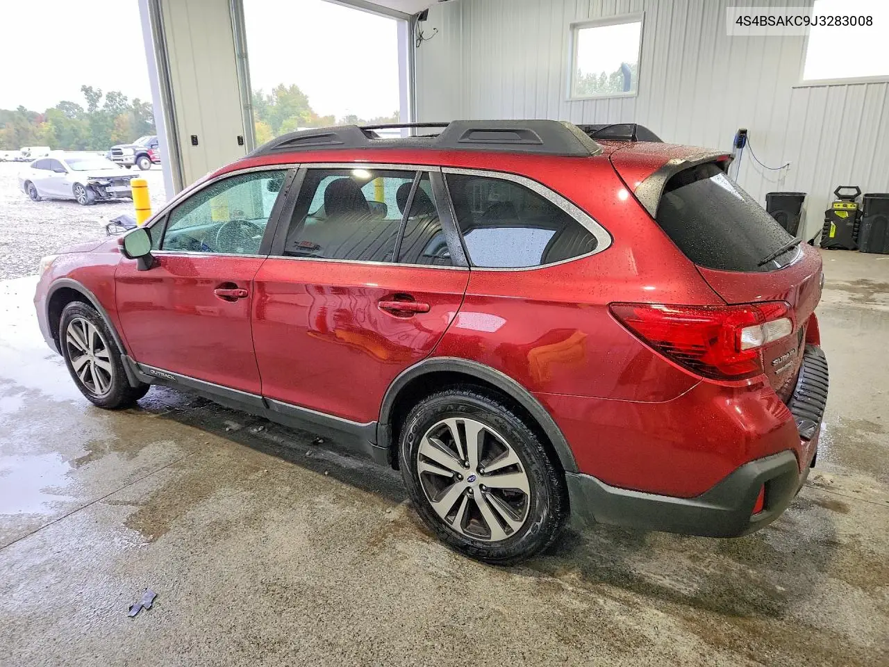 2018 SUBARU OUTBACK VIN 4S4BSAKC9J3283008 — фото 2