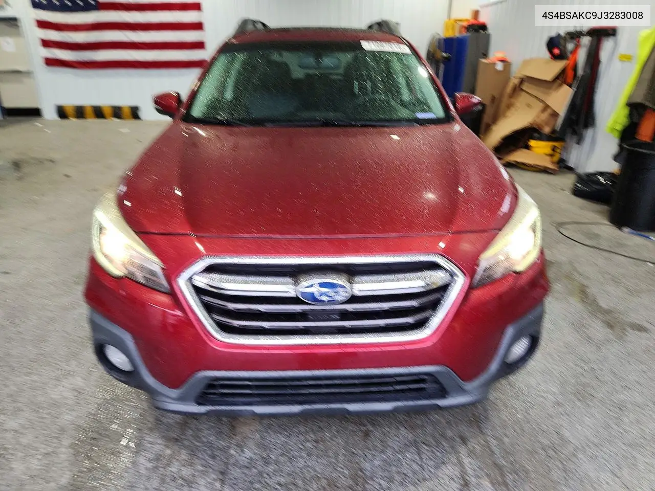 2018 SUBARU OUTBACK VIN 4S4BSAKC9J3283008 — фото 5
