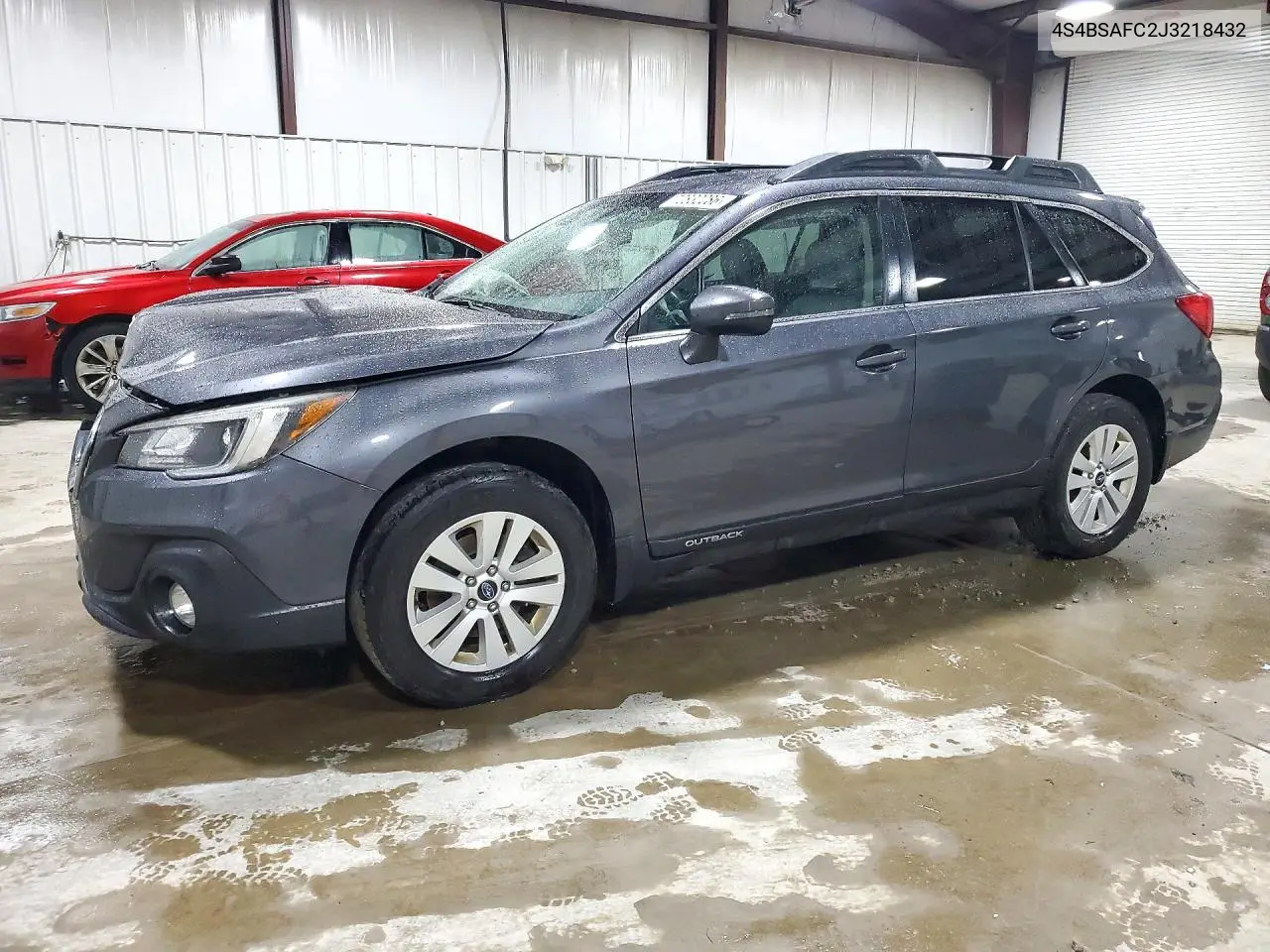 SUBARU OUTBACK 2018, VIN 4S4BSAFC2J3218432