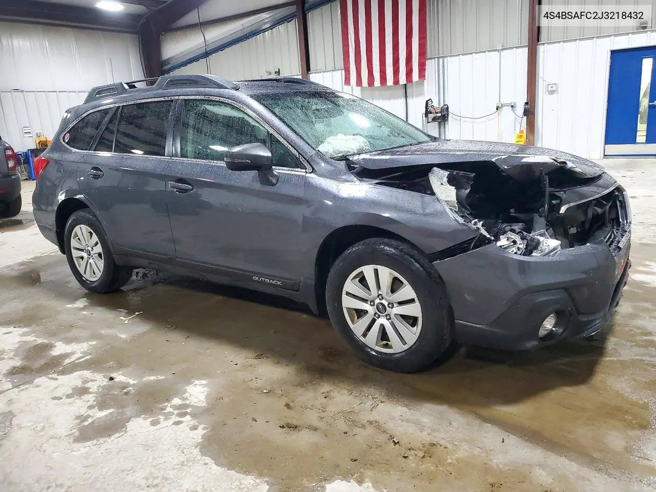 2018 SUBARU OUTBACK VIN 4S4BSAFC2J3218432 — фото 4