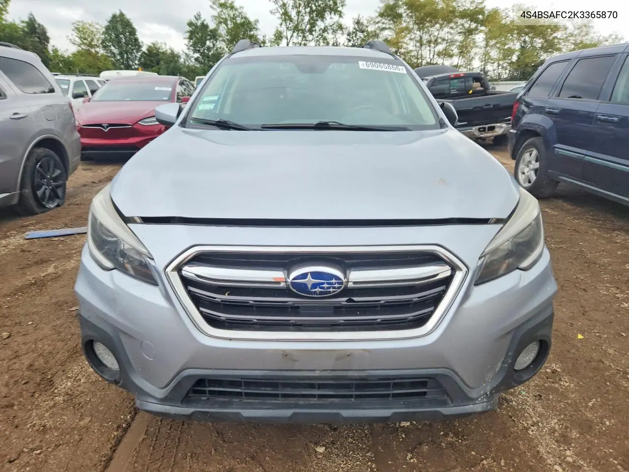 2019 SUBARU OUTBACK VIN 4S4BSAFC2K3365870 — фото 5