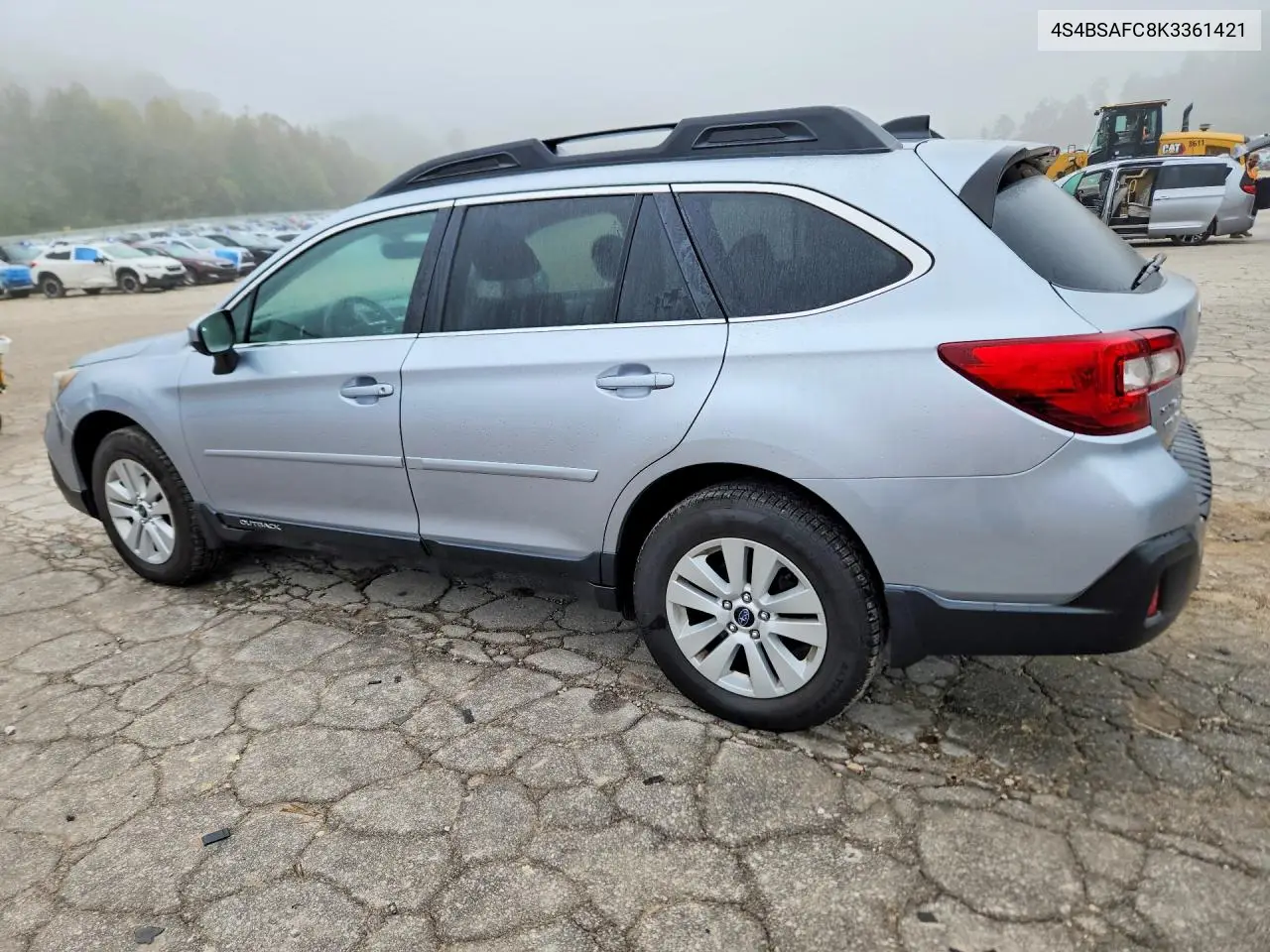 2019 SUBARU OUTBACK VIN 4S4BSAFC8K3361421 — фото 2