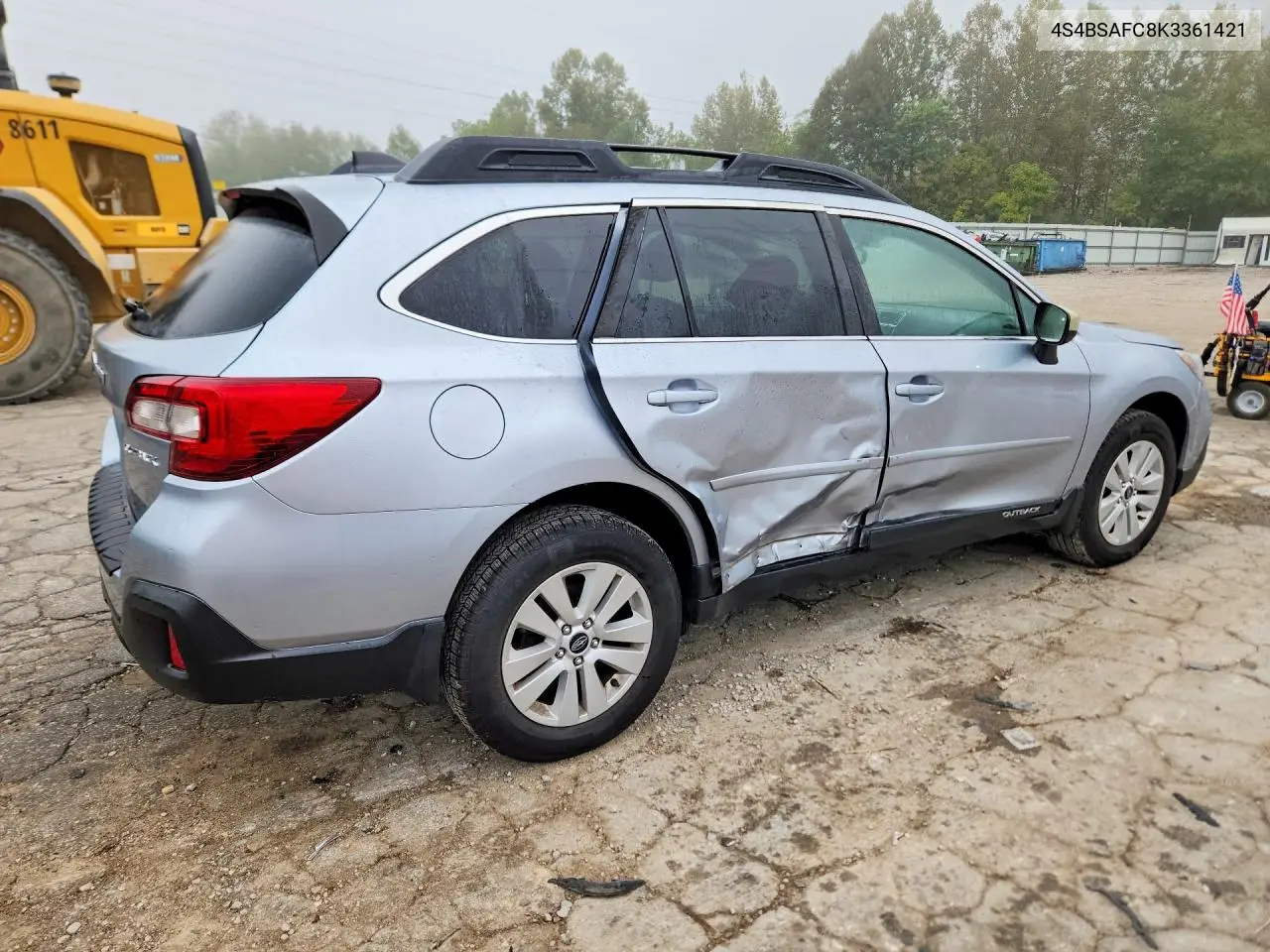 2019 SUBARU OUTBACK VIN 4S4BSAFC8K3361421 — фото 3