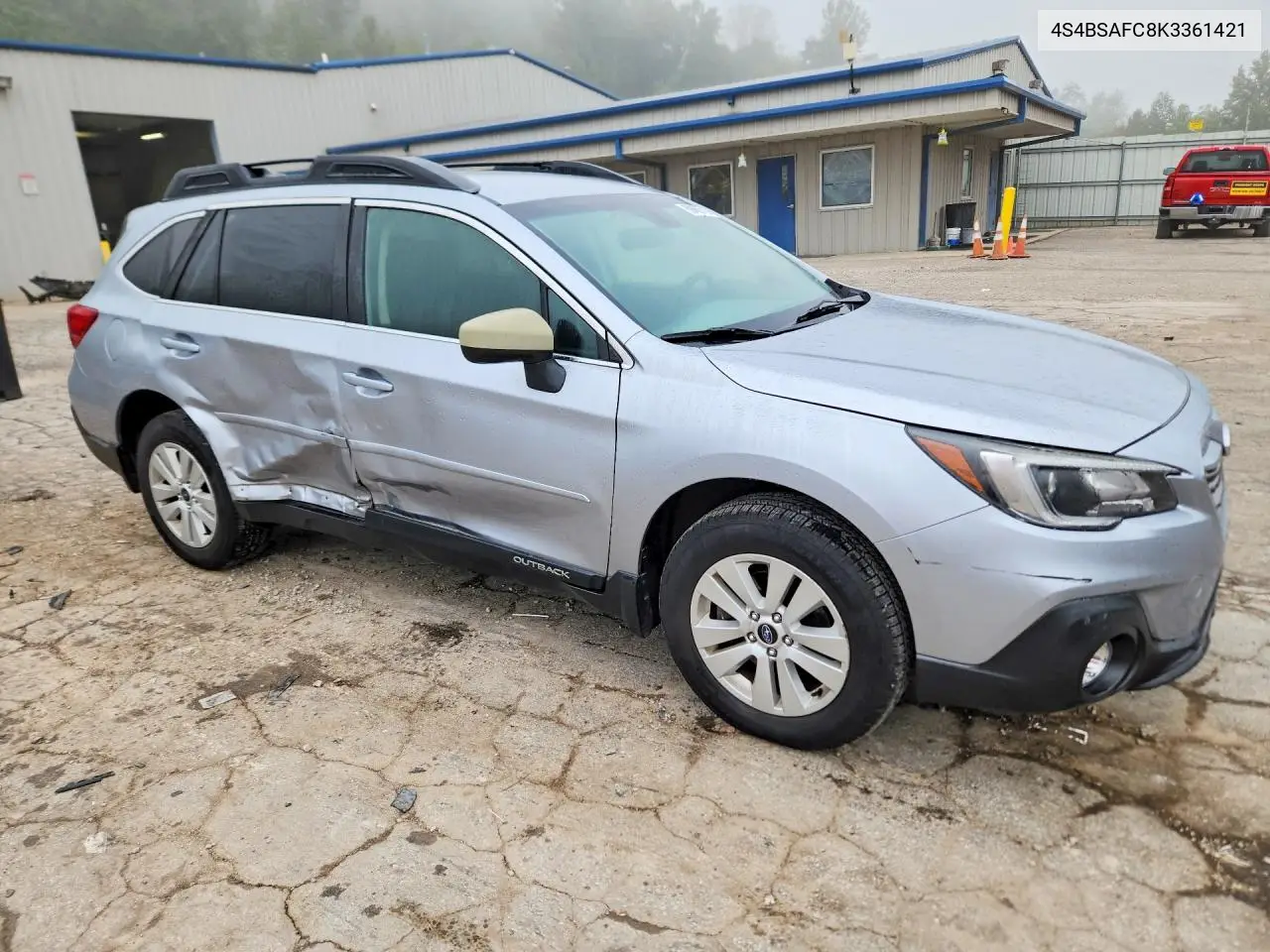 2019 SUBARU OUTBACK VIN 4S4BSAFC8K3361421 — фото 4