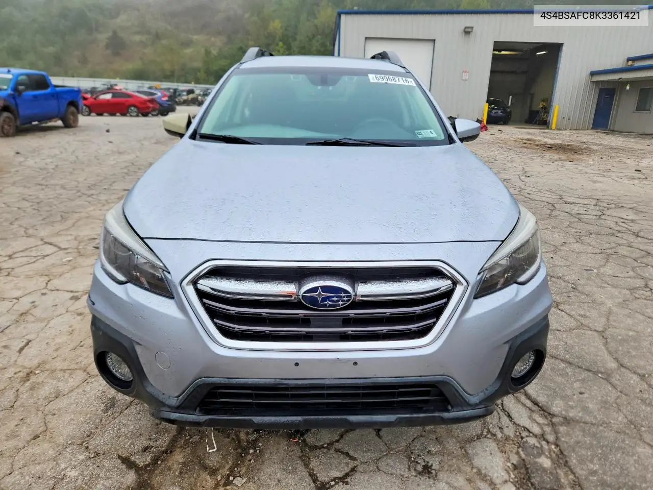 2019 SUBARU OUTBACK VIN 4S4BSAFC8K3361421 — фото 5