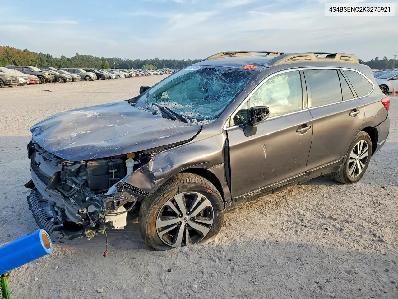 SUBARU OUTBACK 2019, VIN 4S4BSENC2K3275921