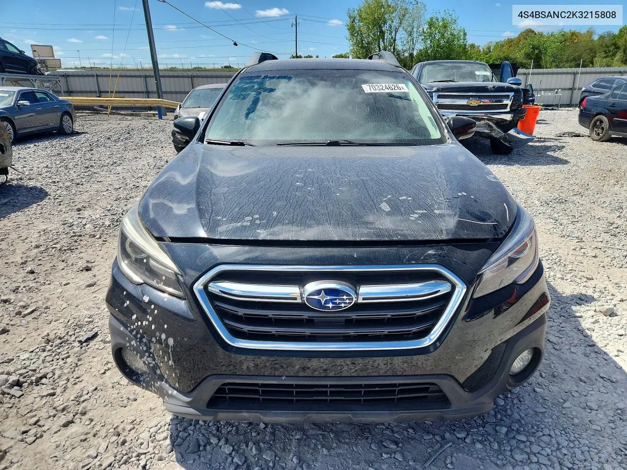 2019 SUBARU OUTBACK VIN 4S4BSANC2K3215808 — фото 5