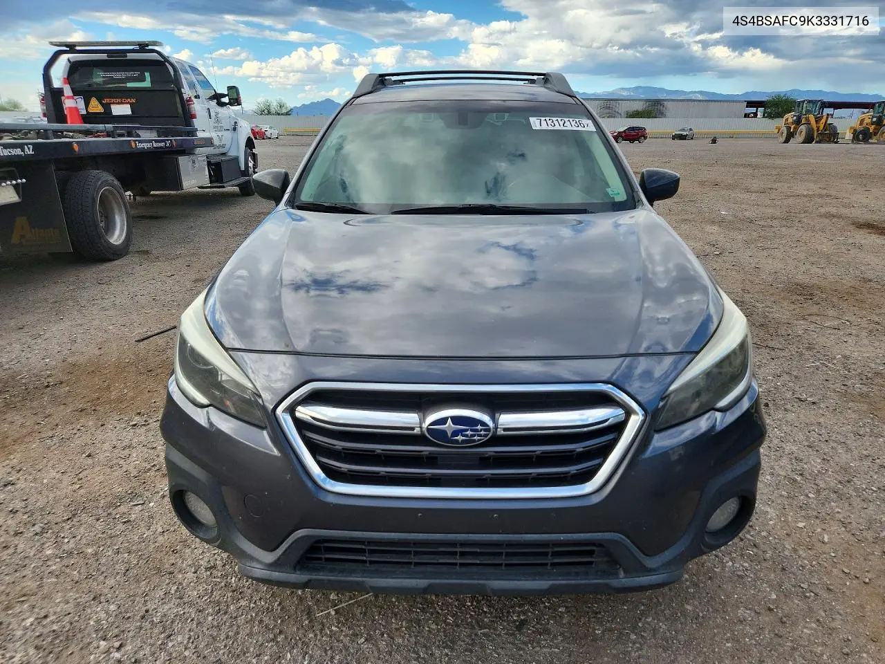 2019 SUBARU OUTBACK VIN 4S4BSAFC9K3331716 — фото 5