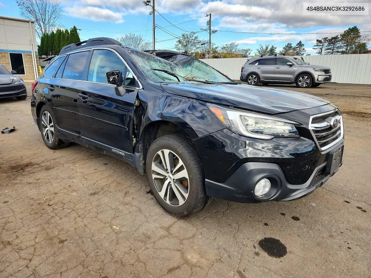 2019 SUBARU OUTBACK VIN 4S4BSANC3K3292686 — фото 4