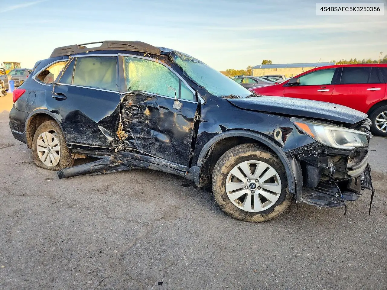 2019 SUBARU OUTBACK VIN 4S4BSAFC5K3250356 — фото 4