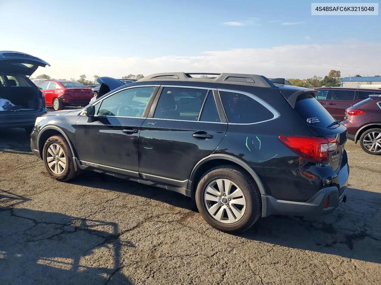 2019 SUBARU OUTBACK VIN 4S4BSAFC6K3215048 — фото 2