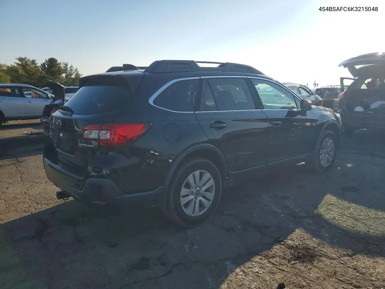 2019 SUBARU OUTBACK VIN 4S4BSAFC6K3215048 — фото 3