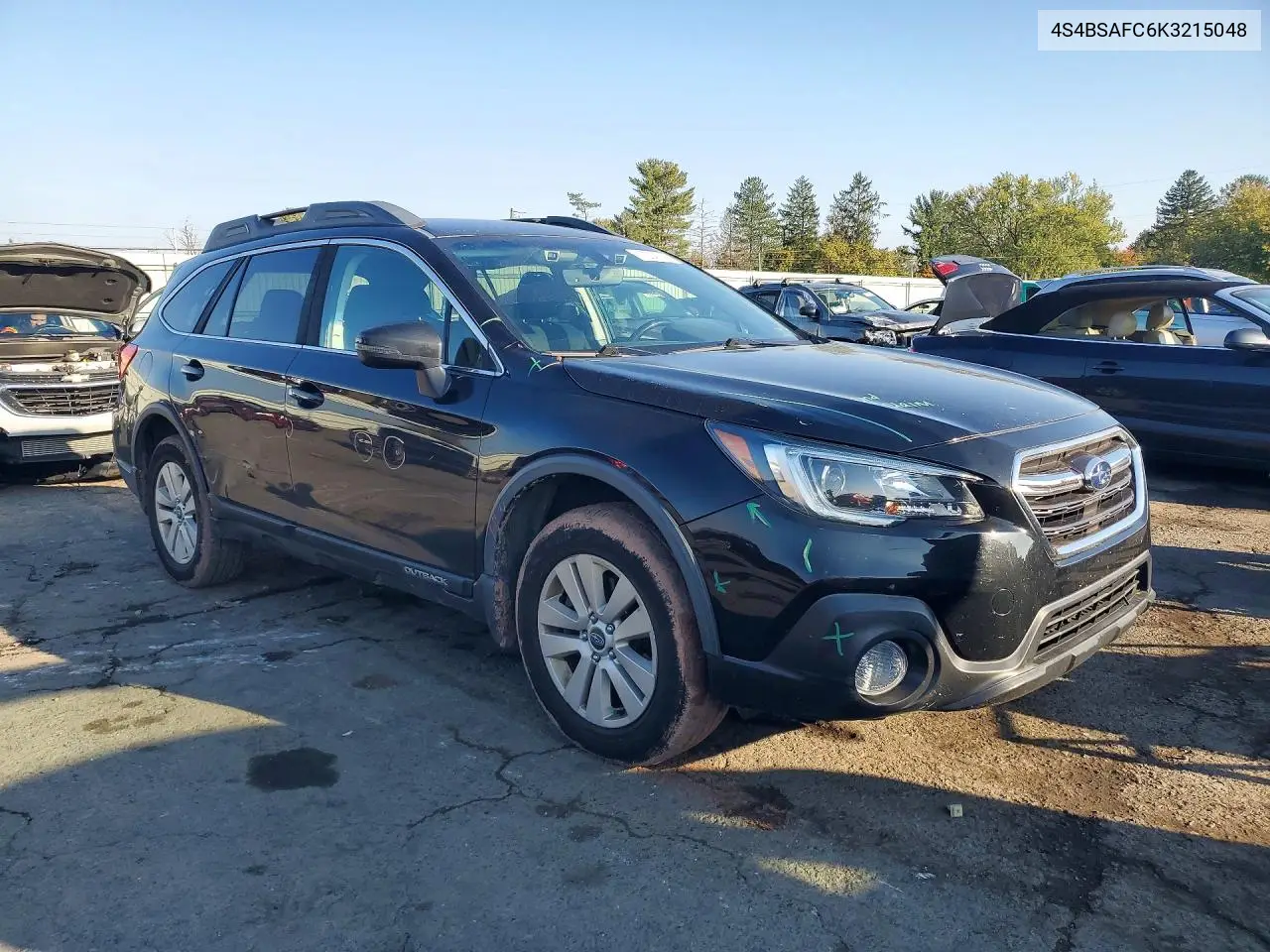 2019 SUBARU OUTBACK VIN 4S4BSAFC6K3215048 — фото 4
