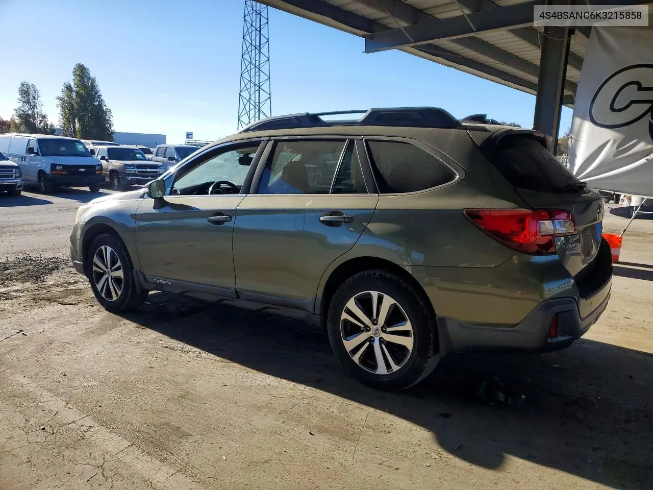 2019 SUBARU OUTBACK VIN 4S4BSANC6K3215858 — фото 2