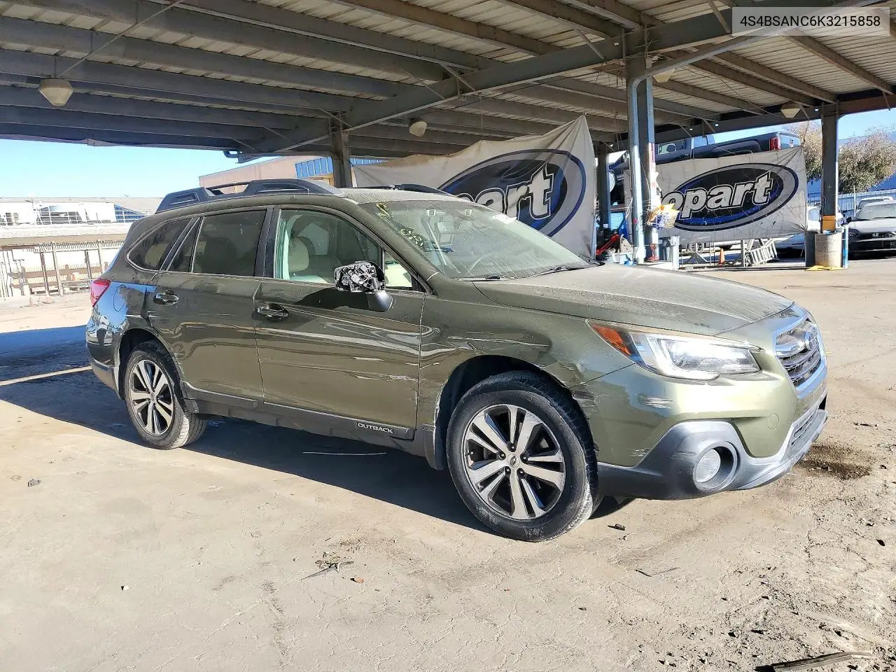 2019 SUBARU OUTBACK VIN 4S4BSANC6K3215858 — фото 4
