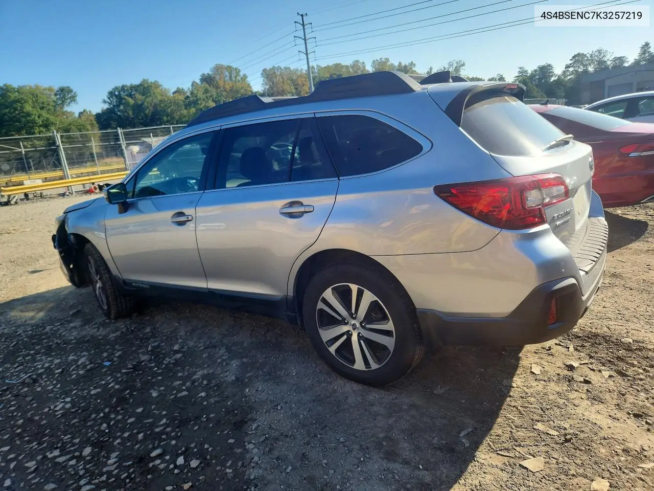 2019 SUBARU OUTBACK VIN 4S4BSENC7K3257219 — фото 2