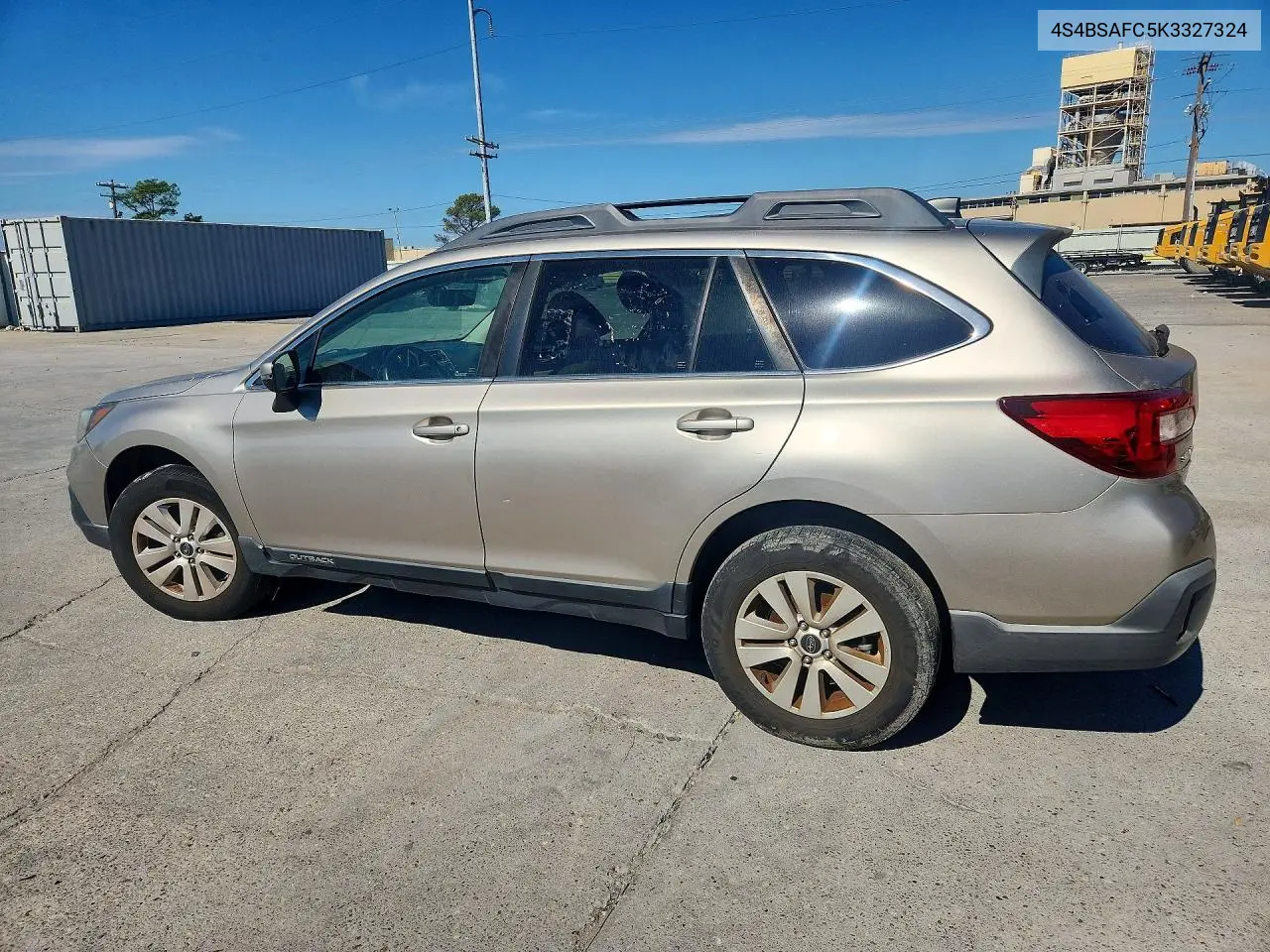 2019 SUBARU OUTBACK VIN 4S4BSAFC5K3327324 — фото 2