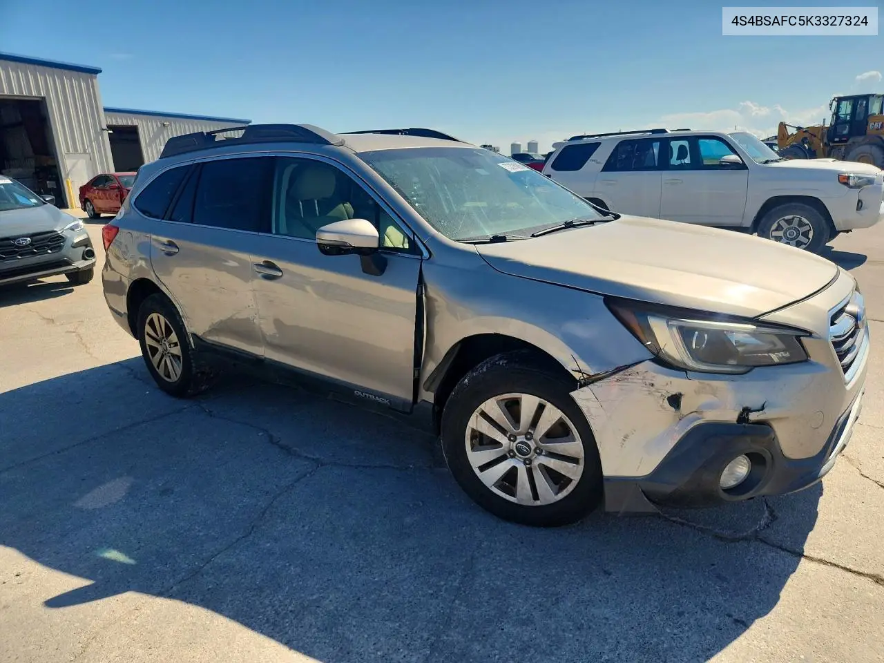 2019 SUBARU OUTBACK VIN 4S4BSAFC5K3327324 — фото 4