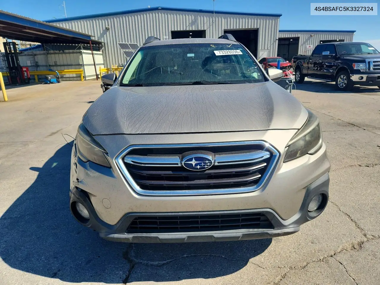 2019 SUBARU OUTBACK VIN 4S4BSAFC5K3327324 — фото 5