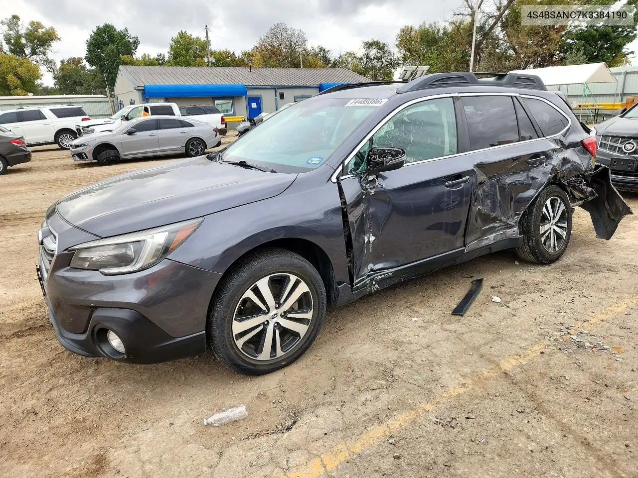 SUBARU OUTBACK 2019, VIN 4S4BSANC7K3384190