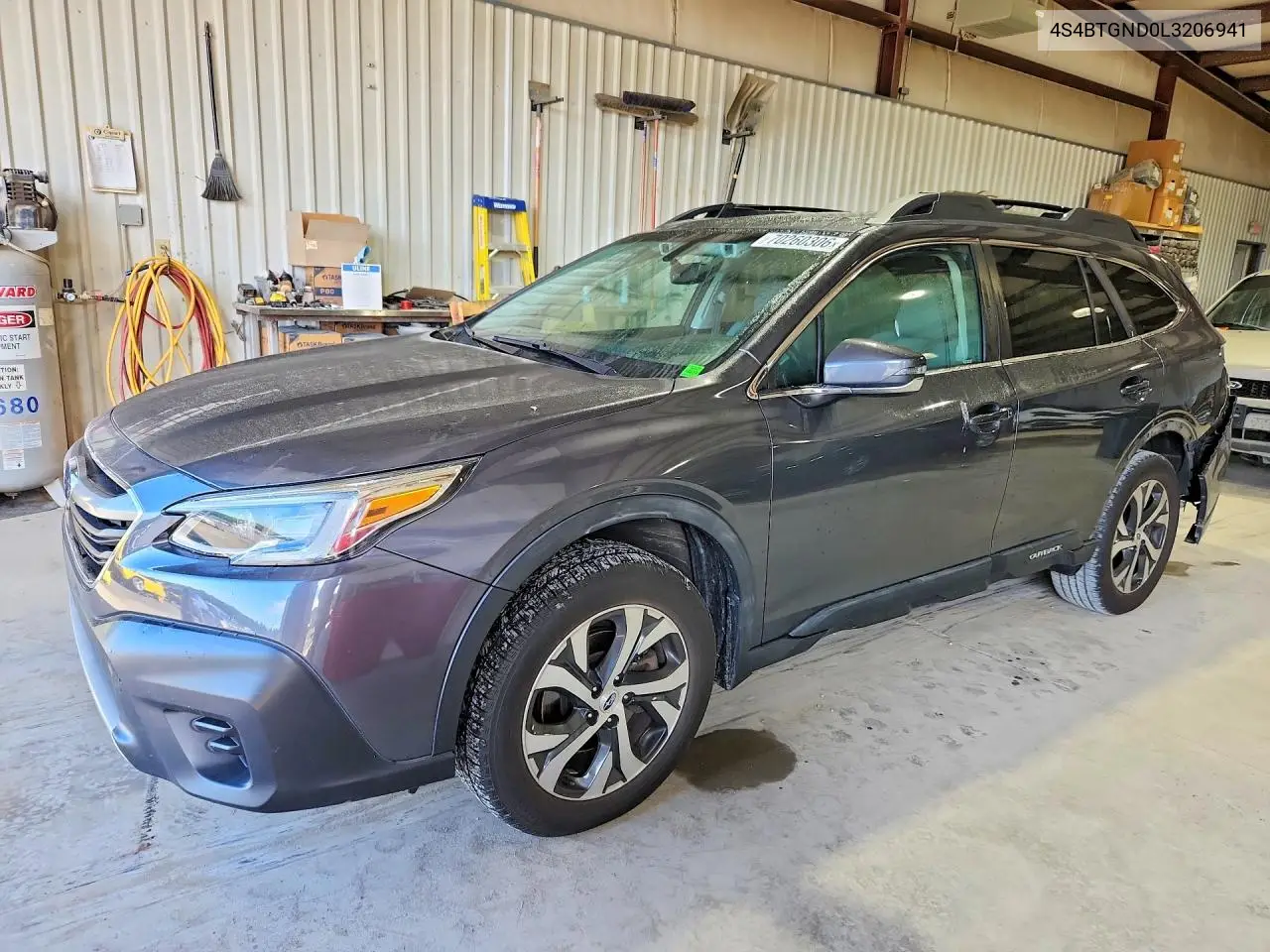 SUBARU OUTBACK 2020, VIN 4S4BTGND0L3206941