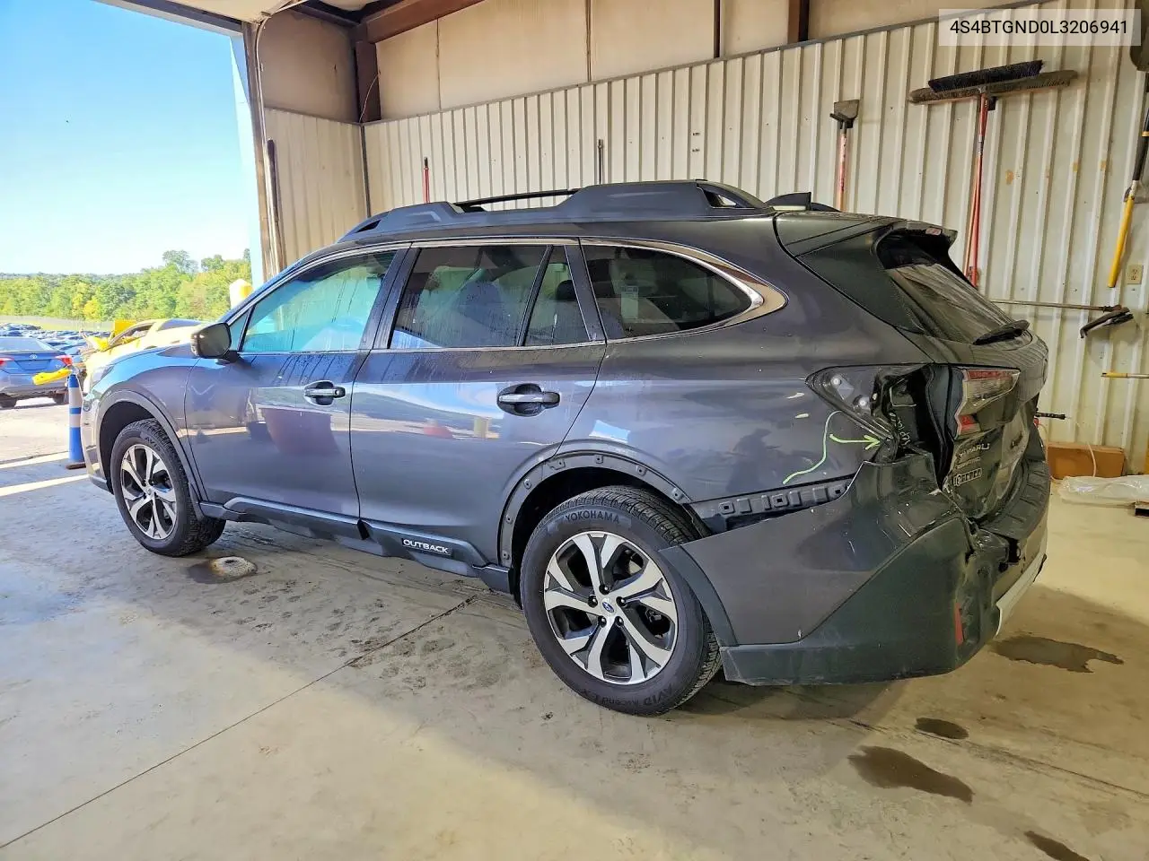 2020 SUBARU OUTBACK VIN 4S4BTGND0L3206941 — фото 2