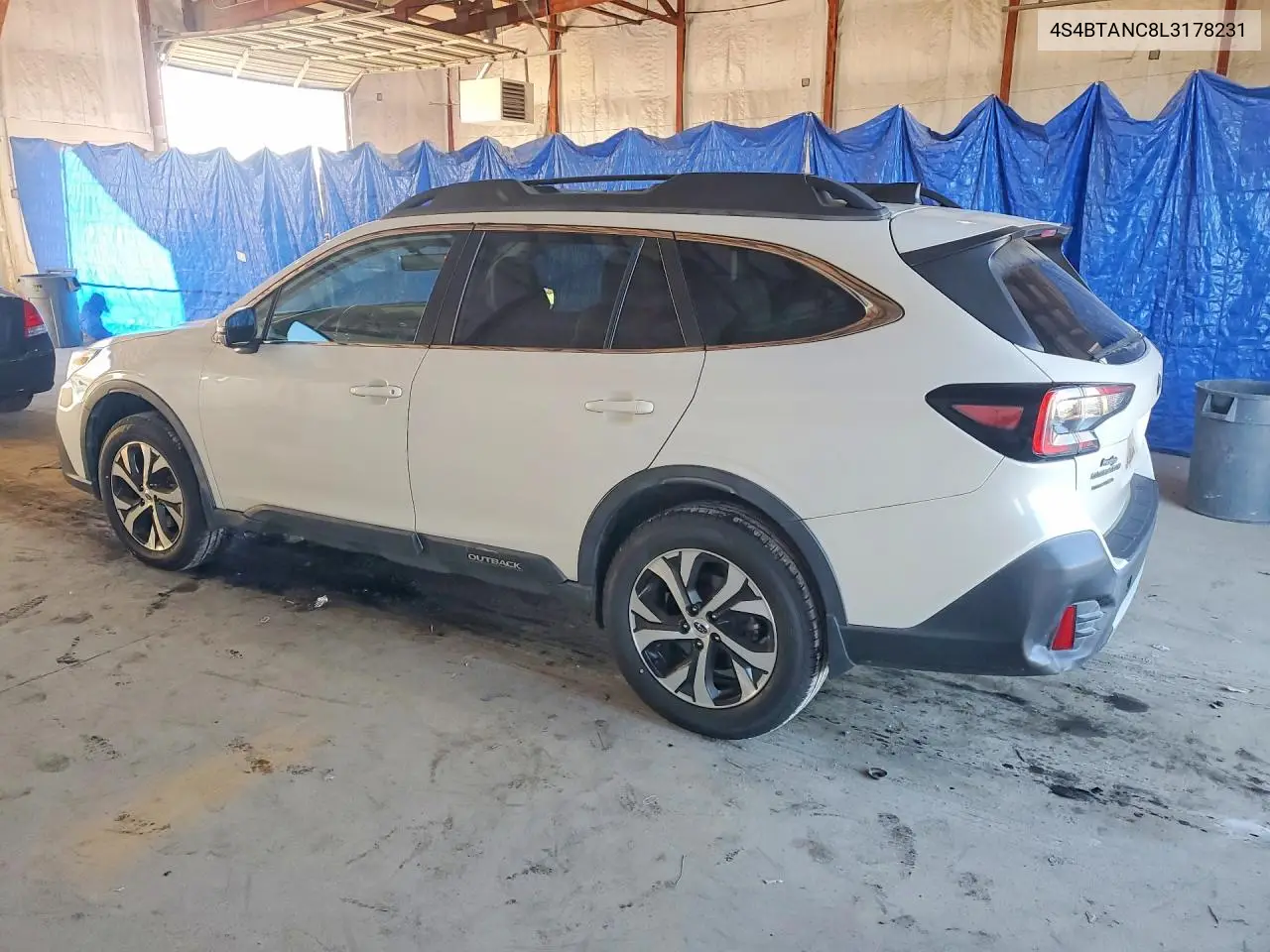 2020 SUBARU OUTBACK VIN 4S4BTANC8L3178231 — фото 2