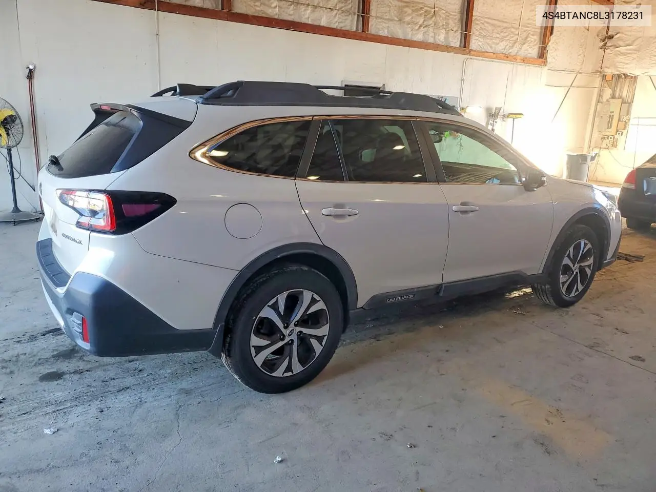 2020 SUBARU OUTBACK VIN 4S4BTANC8L3178231 — фото 3