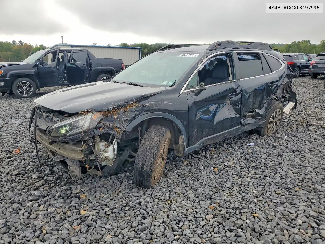 SUBARU OUTBACK 2020, VIN 4S4BTACCXL3197995