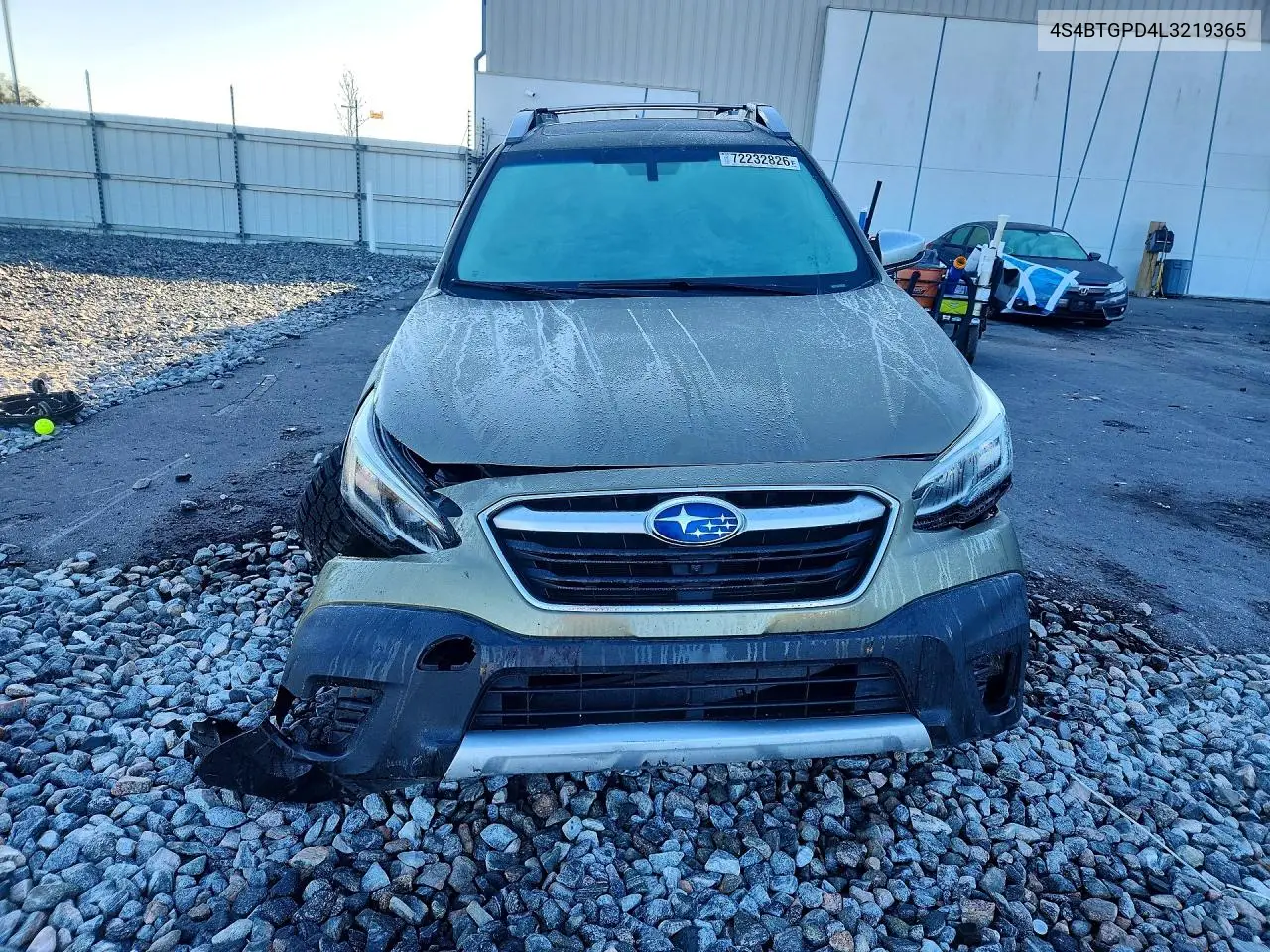 2020 SUBARU OUTBACK VIN 4S4BTGPD4L3219365 — фото 5