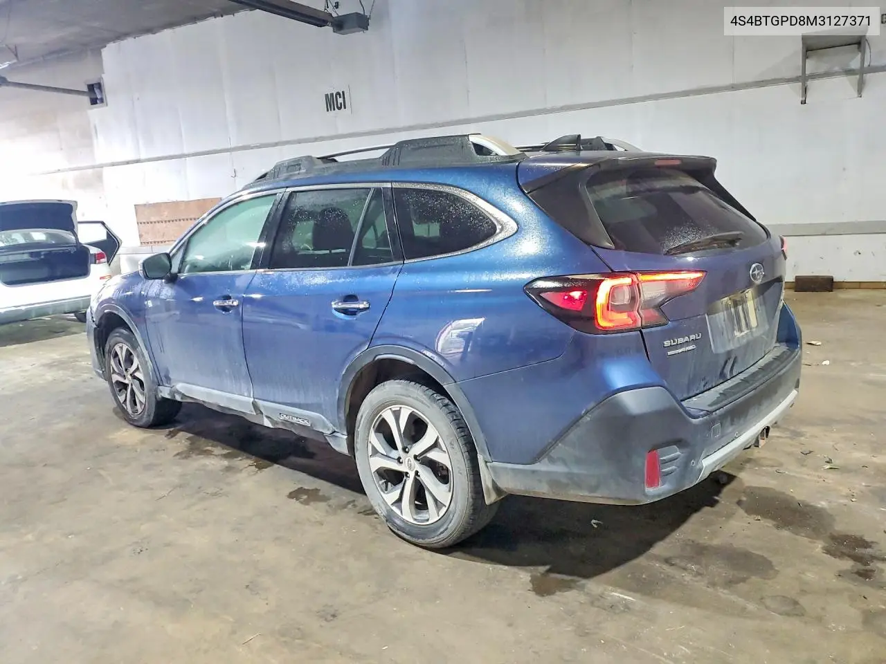 2021 SUBARU OUTBACK VIN 4S4BTGPD8M3127371 — фото 2