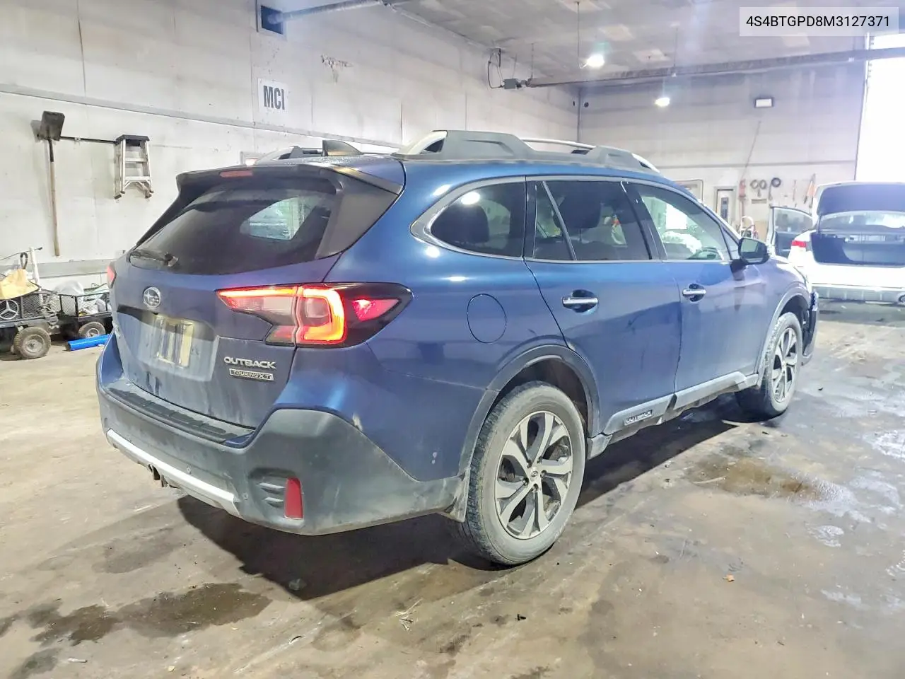 2021 SUBARU OUTBACK VIN 4S4BTGPD8M3127371 — фото 3
