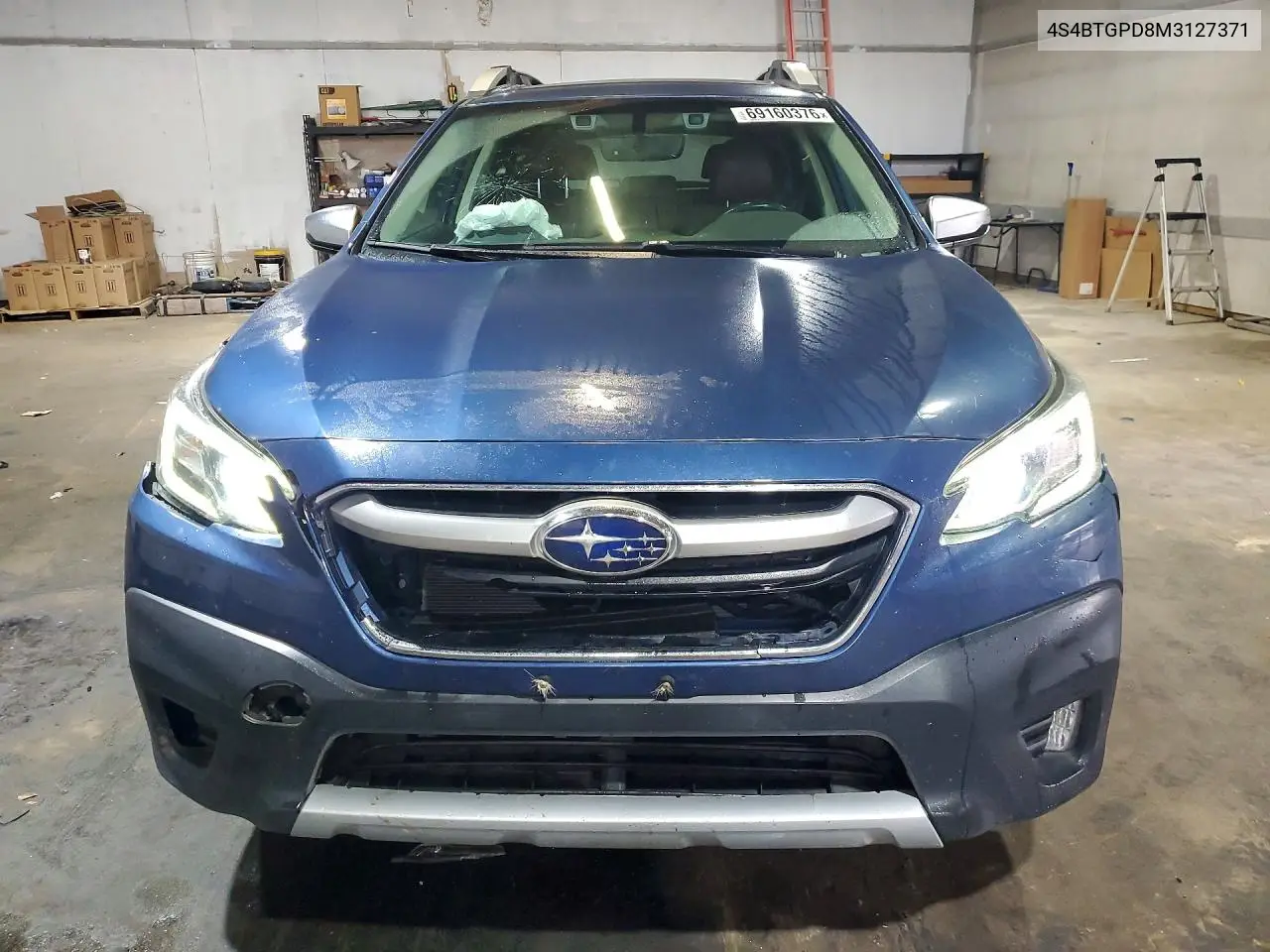 2021 SUBARU OUTBACK VIN 4S4BTGPD8M3127371 — фото 5