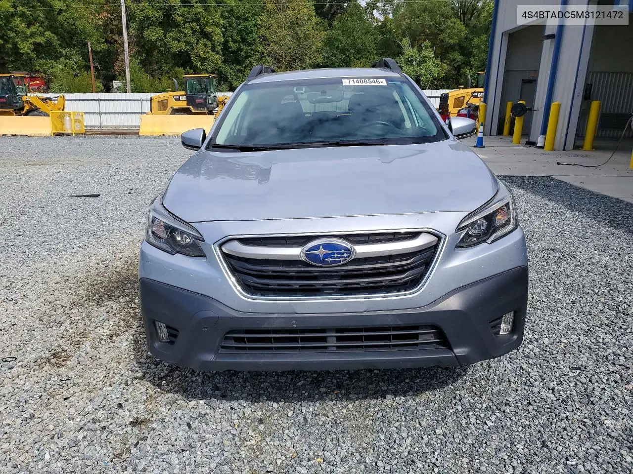 2021 SUBARU OUTBACK VIN 4S4BTADC5M3121472 — фото 5