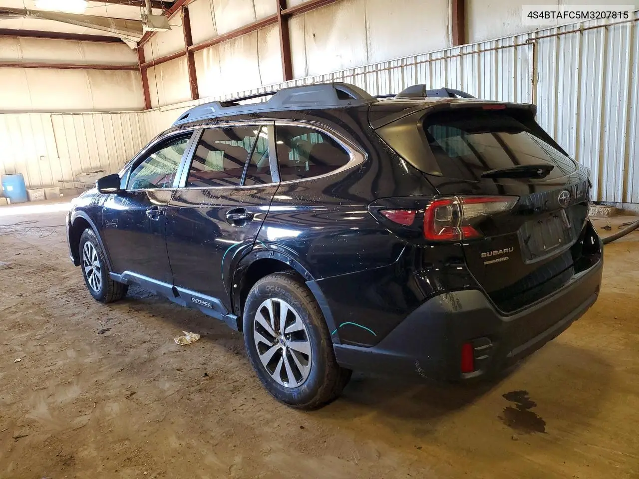 2021 SUBARU OUTBACK VIN 4S4BTAFC5M3207815 — фото 2