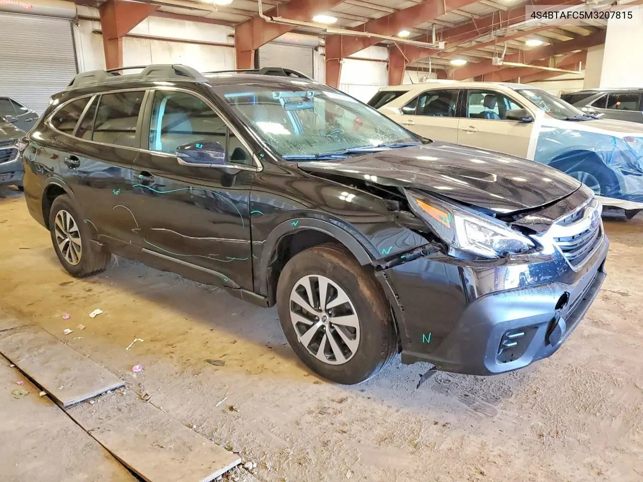 2021 SUBARU OUTBACK VIN 4S4BTAFC5M3207815 — фото 4