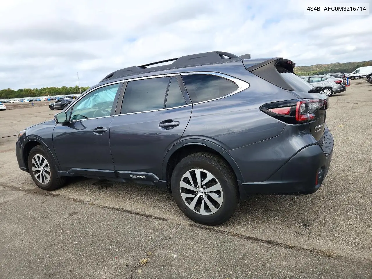 2021 SUBARU OUTBACK VIN 4S4BTAFC0M3216714 — фото 2